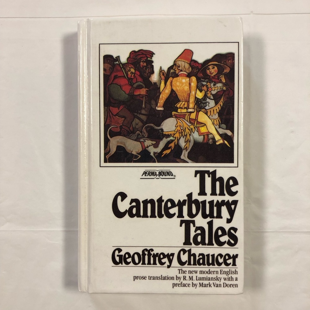 1971 THE CANTERBURY TALES by Geoffrey Chaucer (Hardcover)